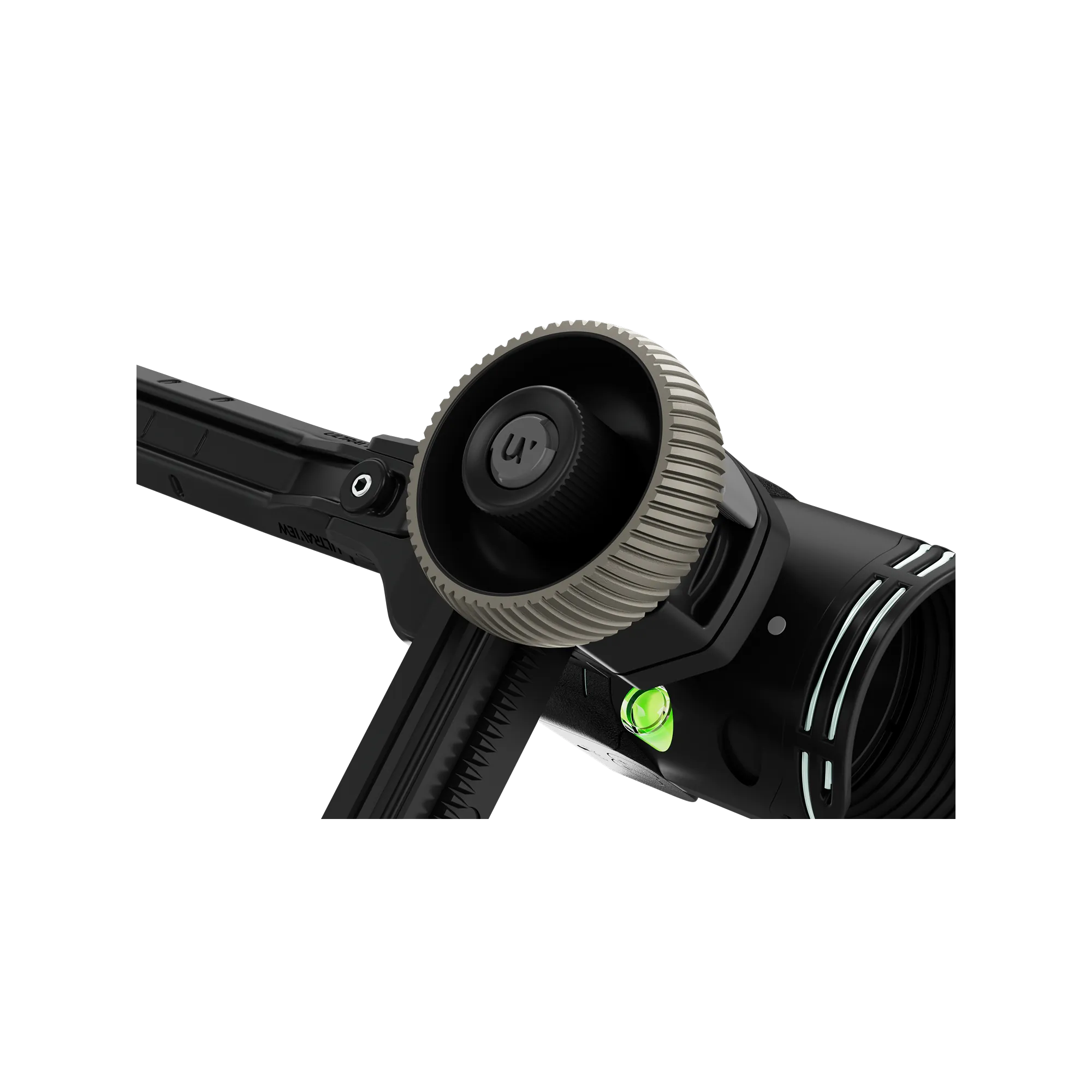 Ultraview DualDial™ Wheel Grip in Dune for UV Slider, interchangeable sight adjustment dial for smooth elevation control