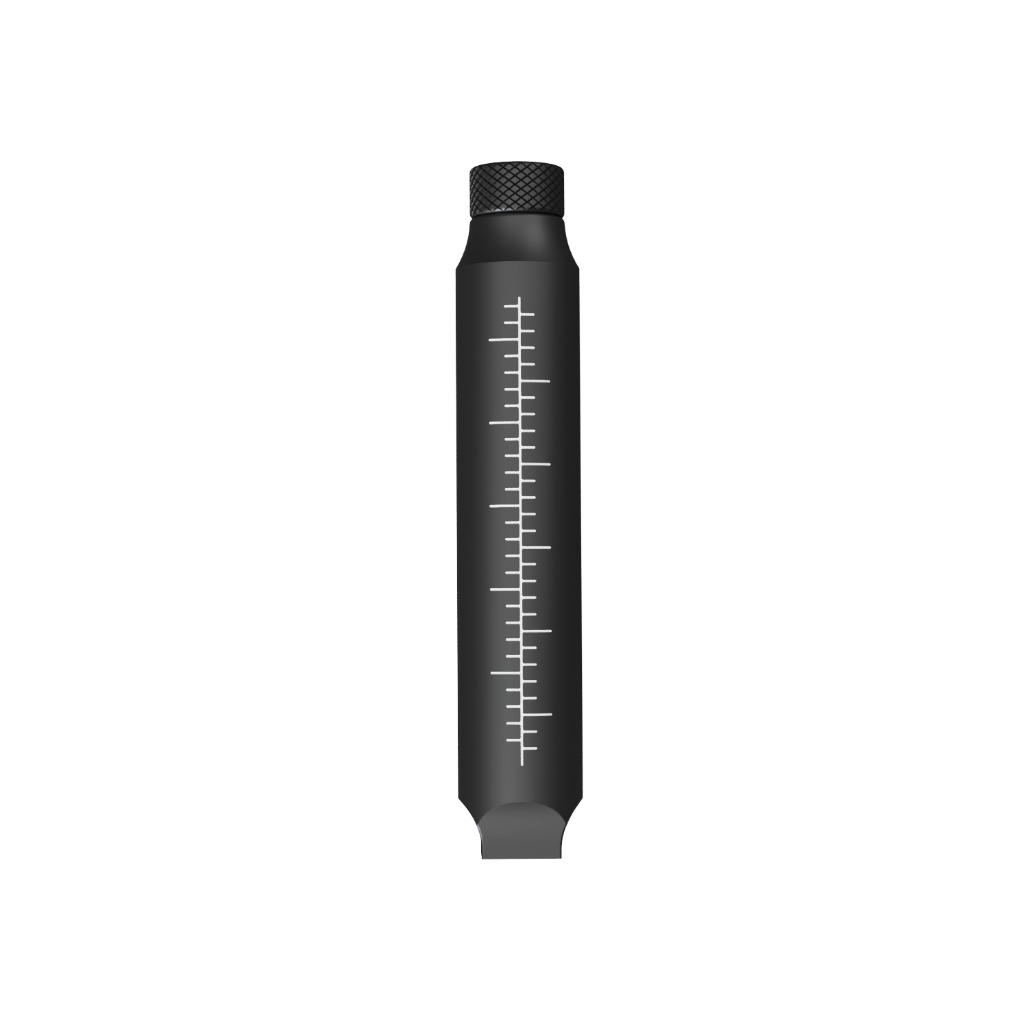 UV Scope rod vertically oriented