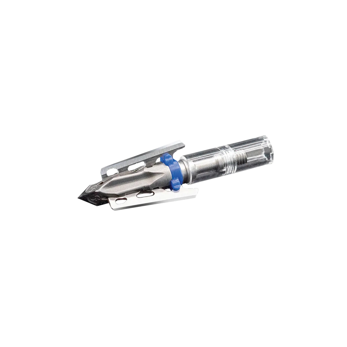 G5 Deadmeat V2 mechanical broadhead in folded position with Snaplock Blade Retention System