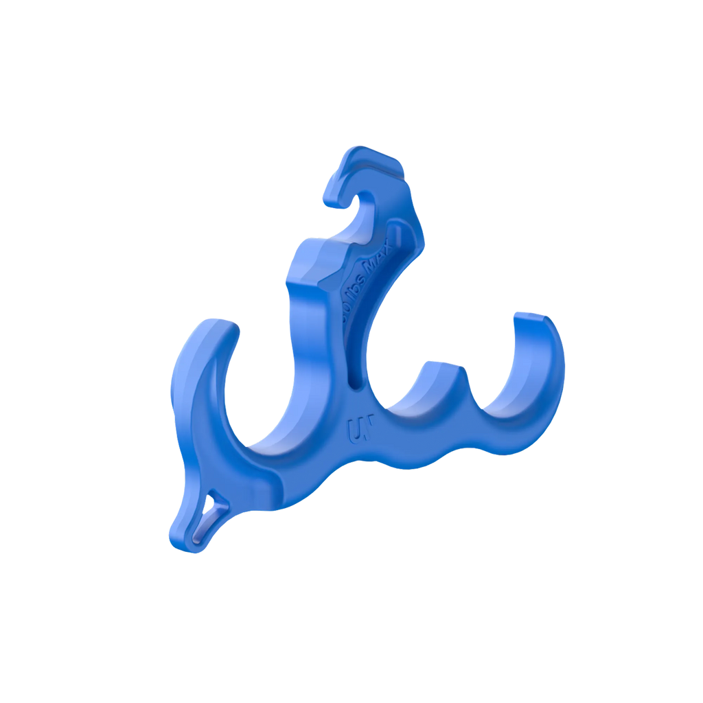 Ultraview Try Before You Buy plastic demo archery release in Blue, practice model to test fit and feel before purchase
