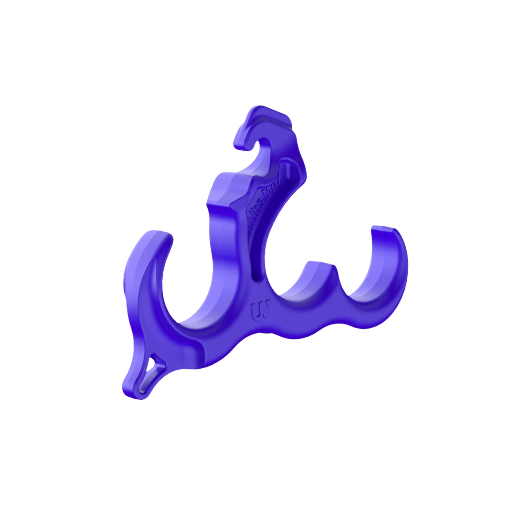 Ultraview Try Before You Buy plastic demo archery release in Purple, practice model to test fit and feel before purchase