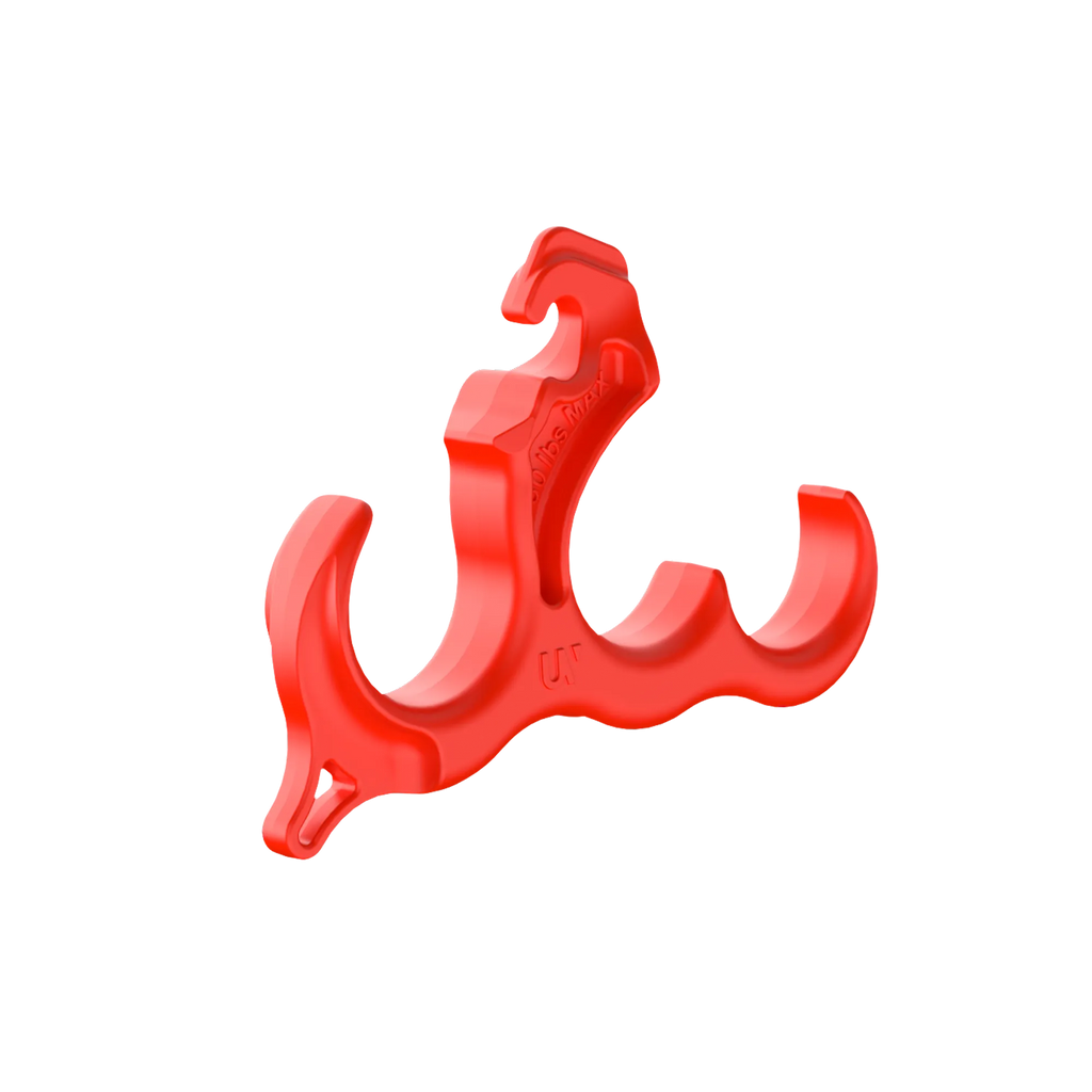 Ultraview Try Before You Buy plastic demo archery release in Red, practice model to test fit and feel before purchase