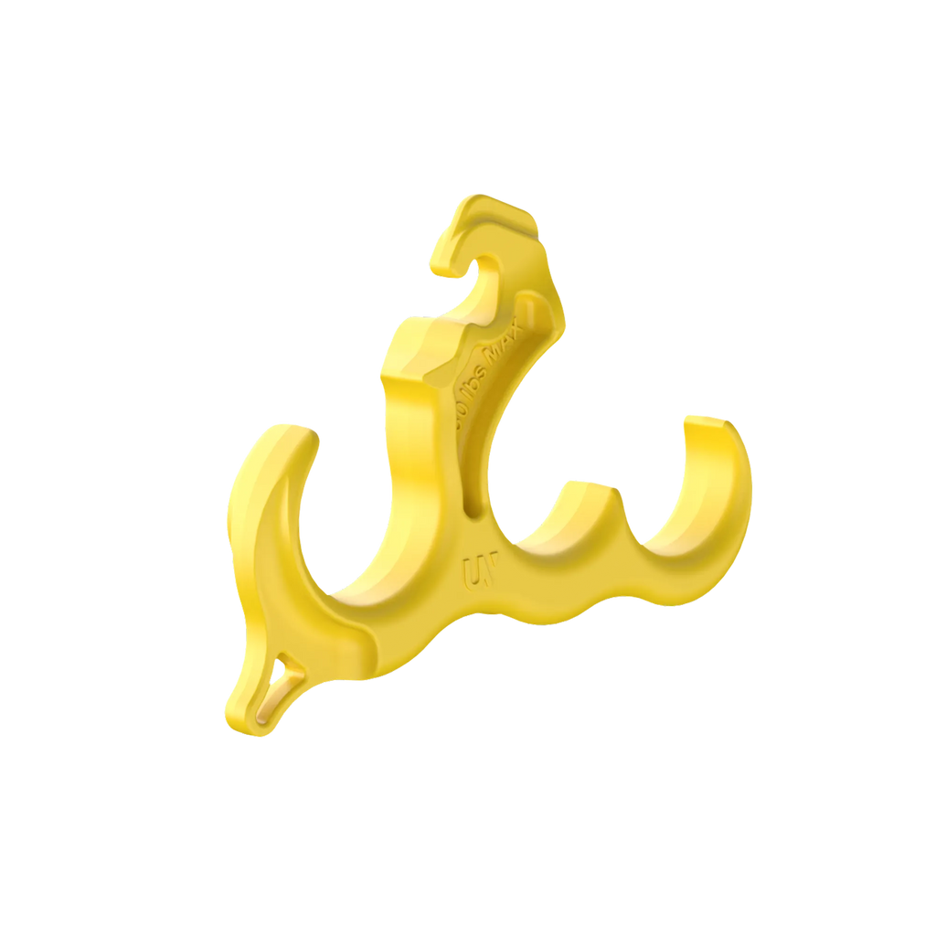Ultraview Try Before You Buy plastic demo archery release in Yellow, practice model to test fit and feel before purchase