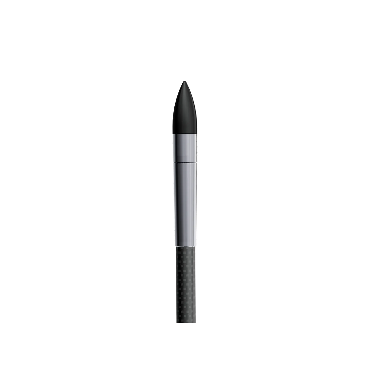 UV 1K stainless steel and aluminum outsert with black field point installed on carbon arrow shaft.