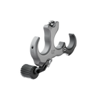 Ultraview UV Button™ smoke gray aluminum archery release aid with adjustable trigger for precision shooting