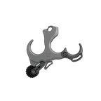 Ultraview UV Button™ smoke gray aluminum archery release aid with adjustable trigger for precision shooting