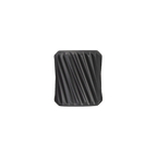 Ultraview UV Contour Knob™ in Black, textured ergonomic knob for archery thumb release adjustment
