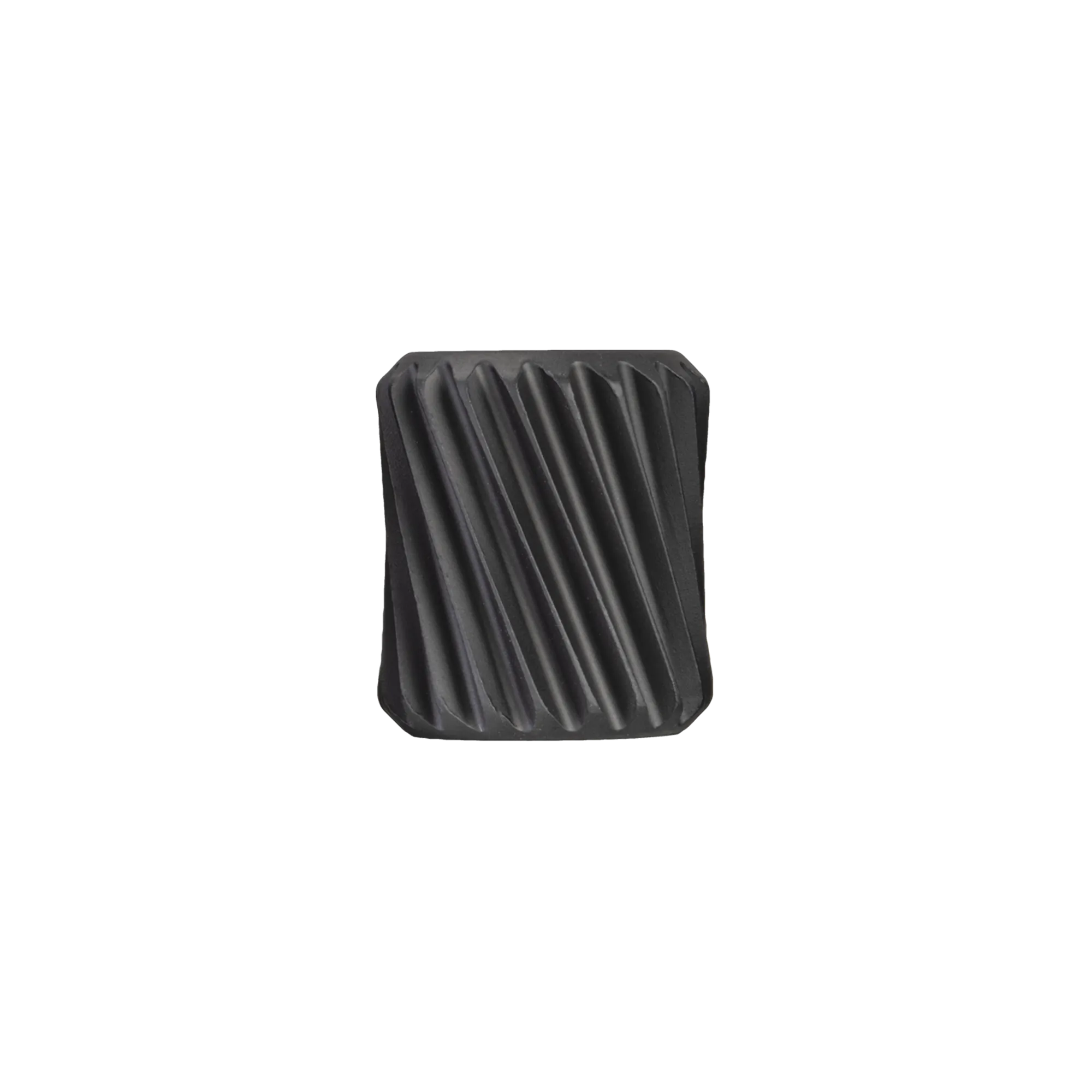 Ultraview UV Contour Knob™ in Black, textured ergonomic knob for archery thumb release adjustment
