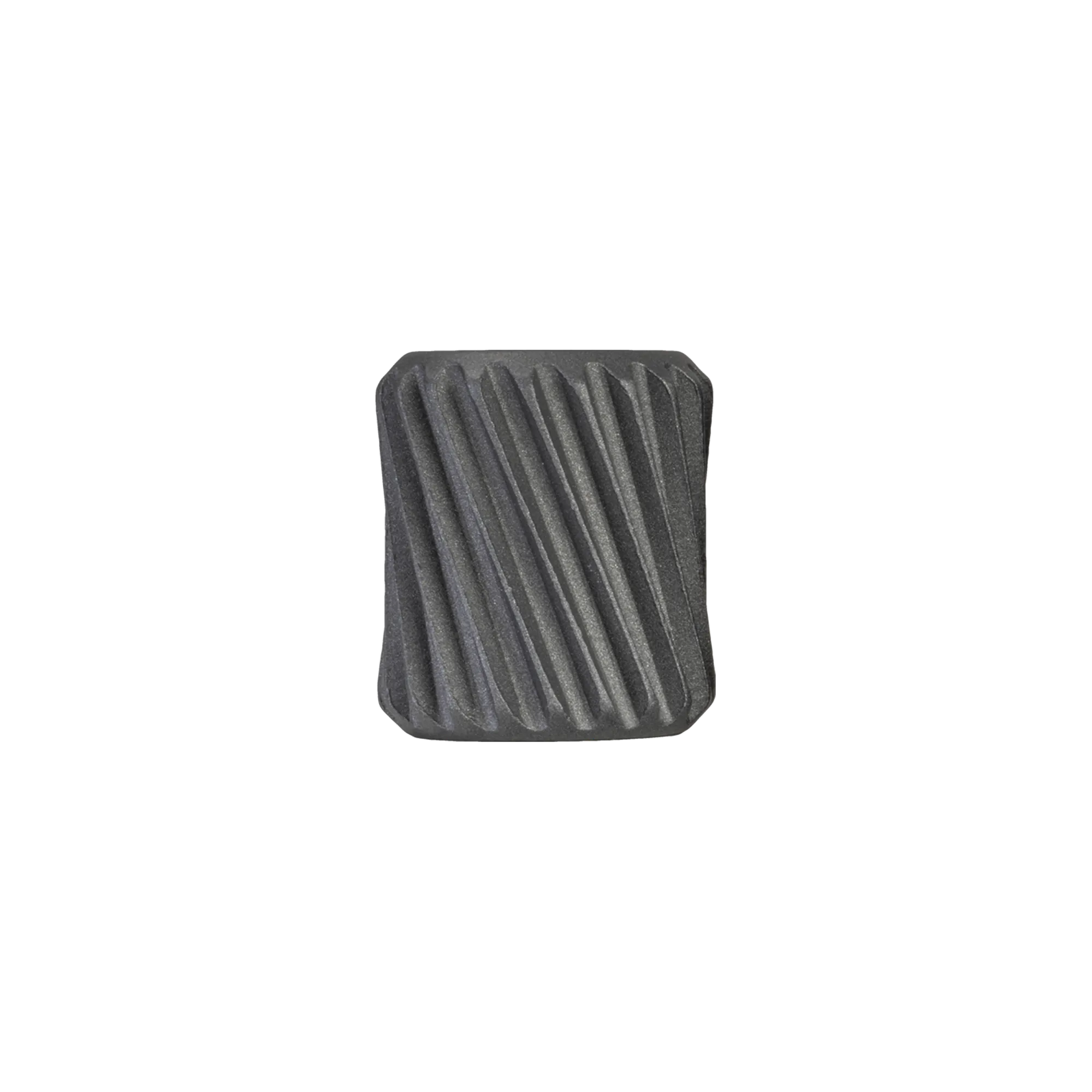 Ultraview UV Contour Knob™ in Carbon Gray, textured ergonomic knob for archery thumb release adjustment
