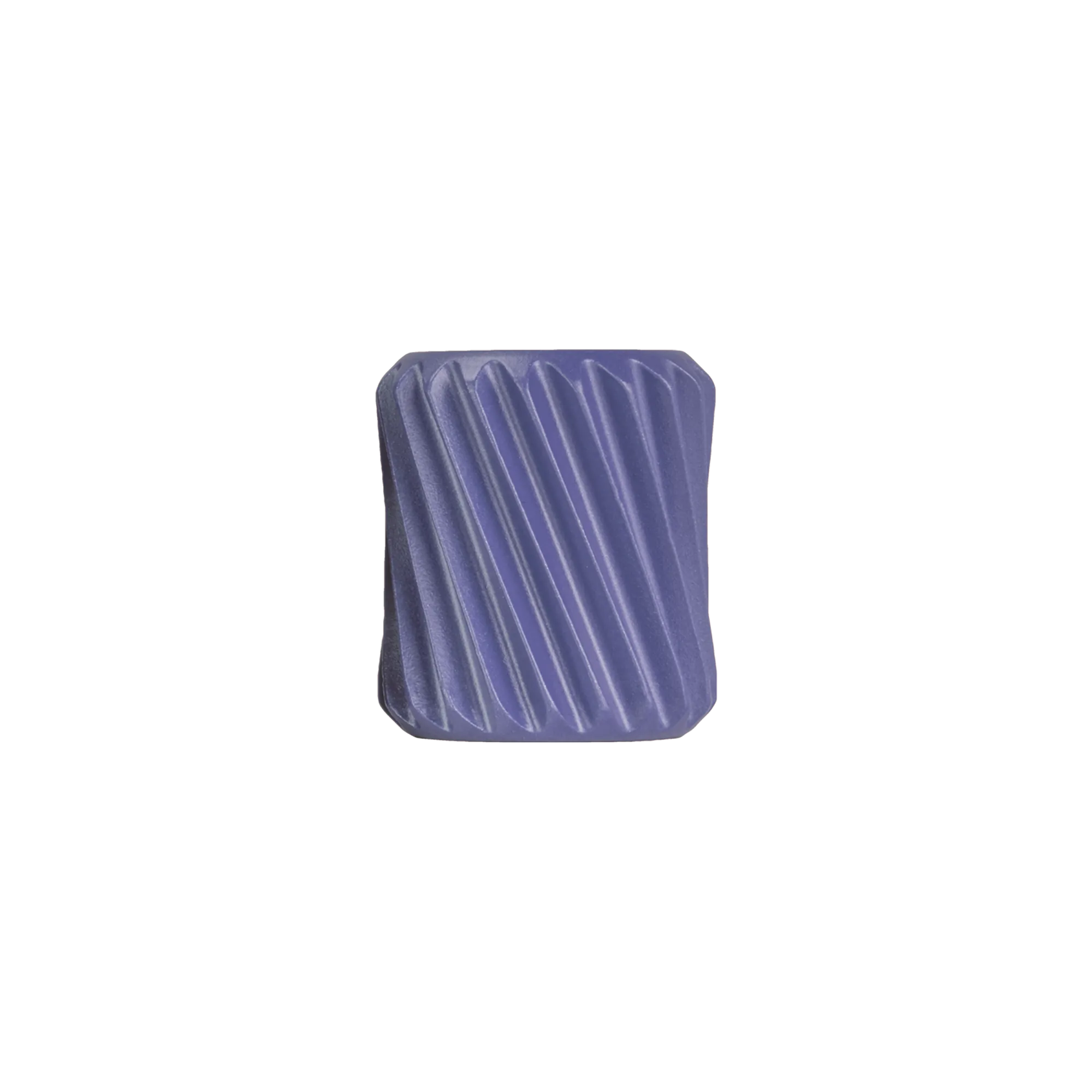 Ultraview UV Contour Knob™ in Purple, textured ergonomic knob for archery thumb release adjustment
