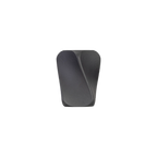 Ultraview UV Helix Knob™ in Black, ridged ergonomic knob for consistent thumb placement on archery thumb button releases