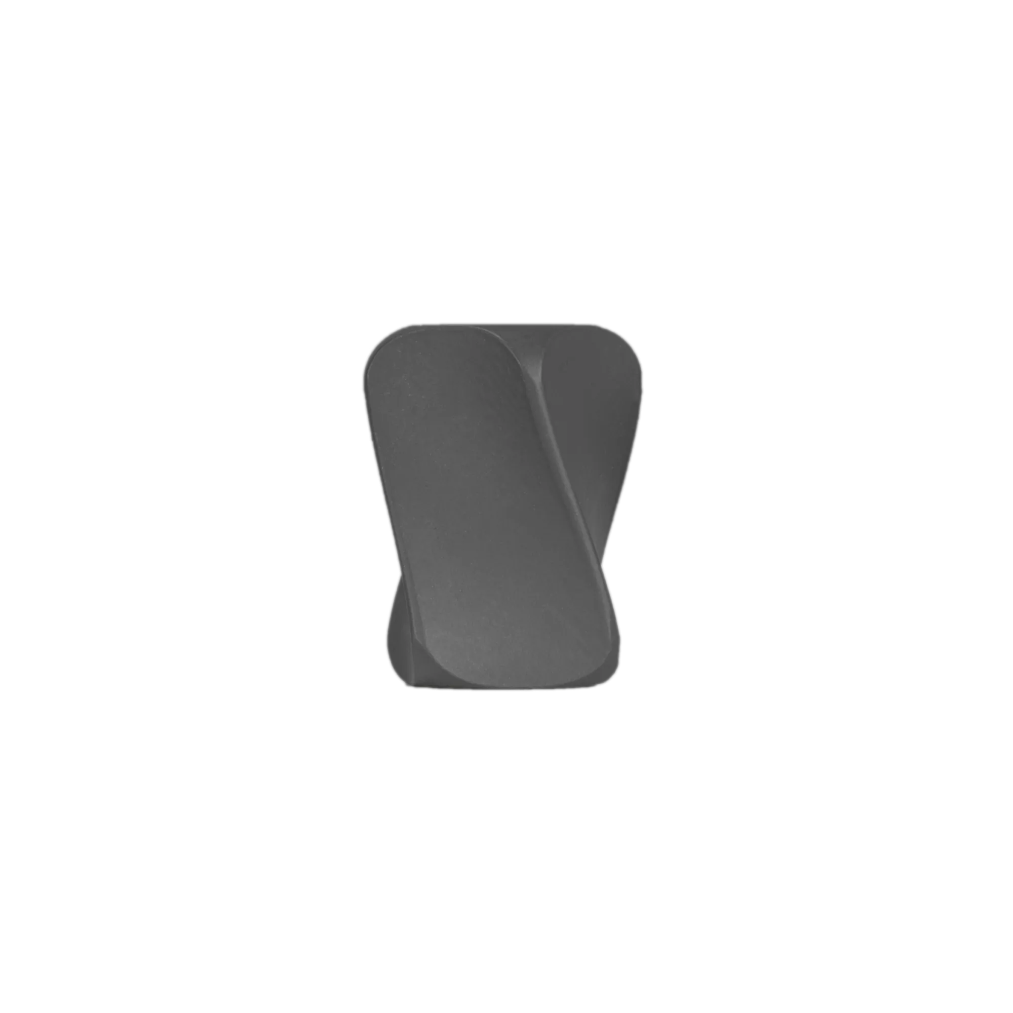 Ultraview UV Helix Knob™ in Carbon Gray, ridged ergonomic knob for consistent thumb placement on archery thumb button releases