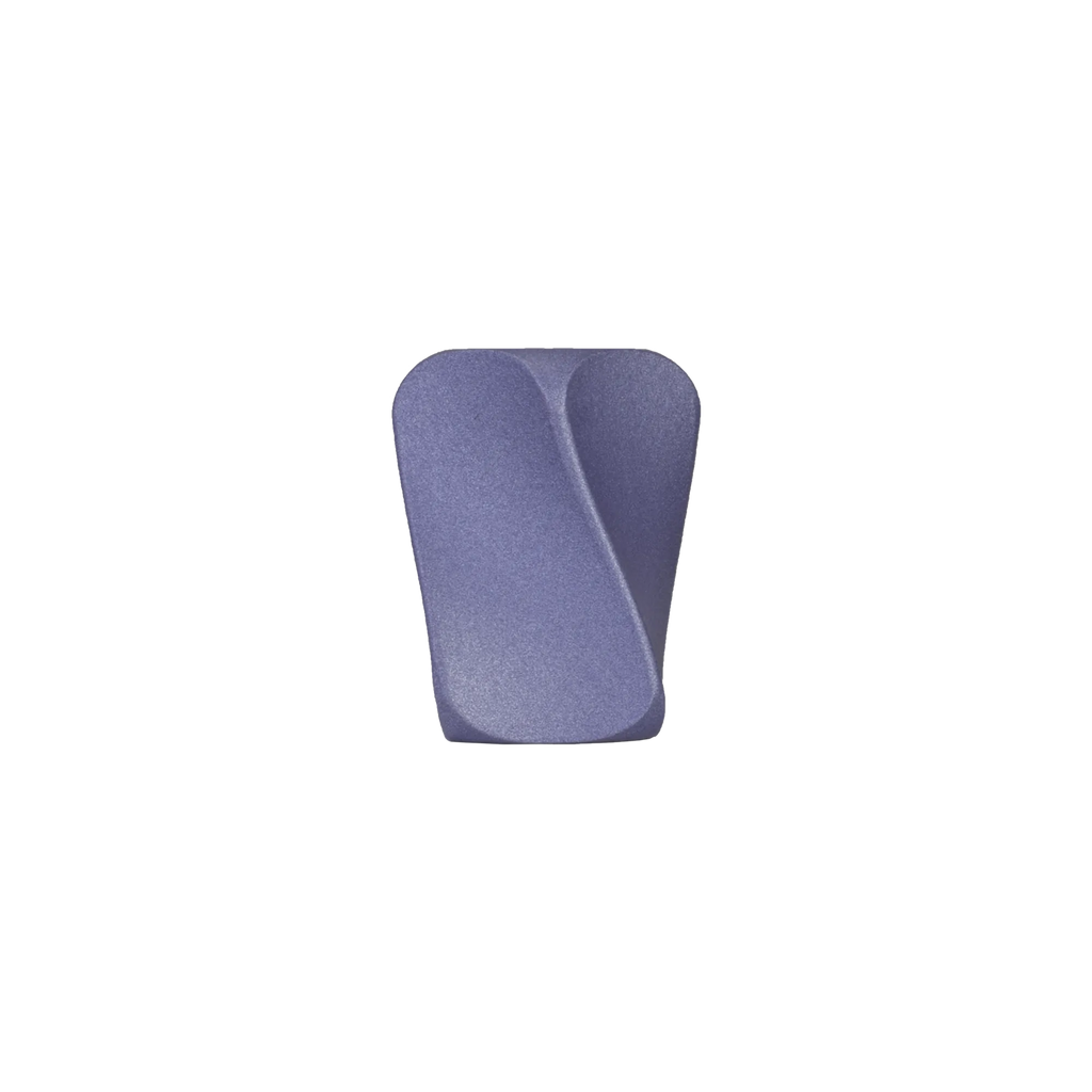 Ultraview UV Helix Knob™ in Purple, ridged ergonomic knob for consistent thumb placement on archery thumb button releases
