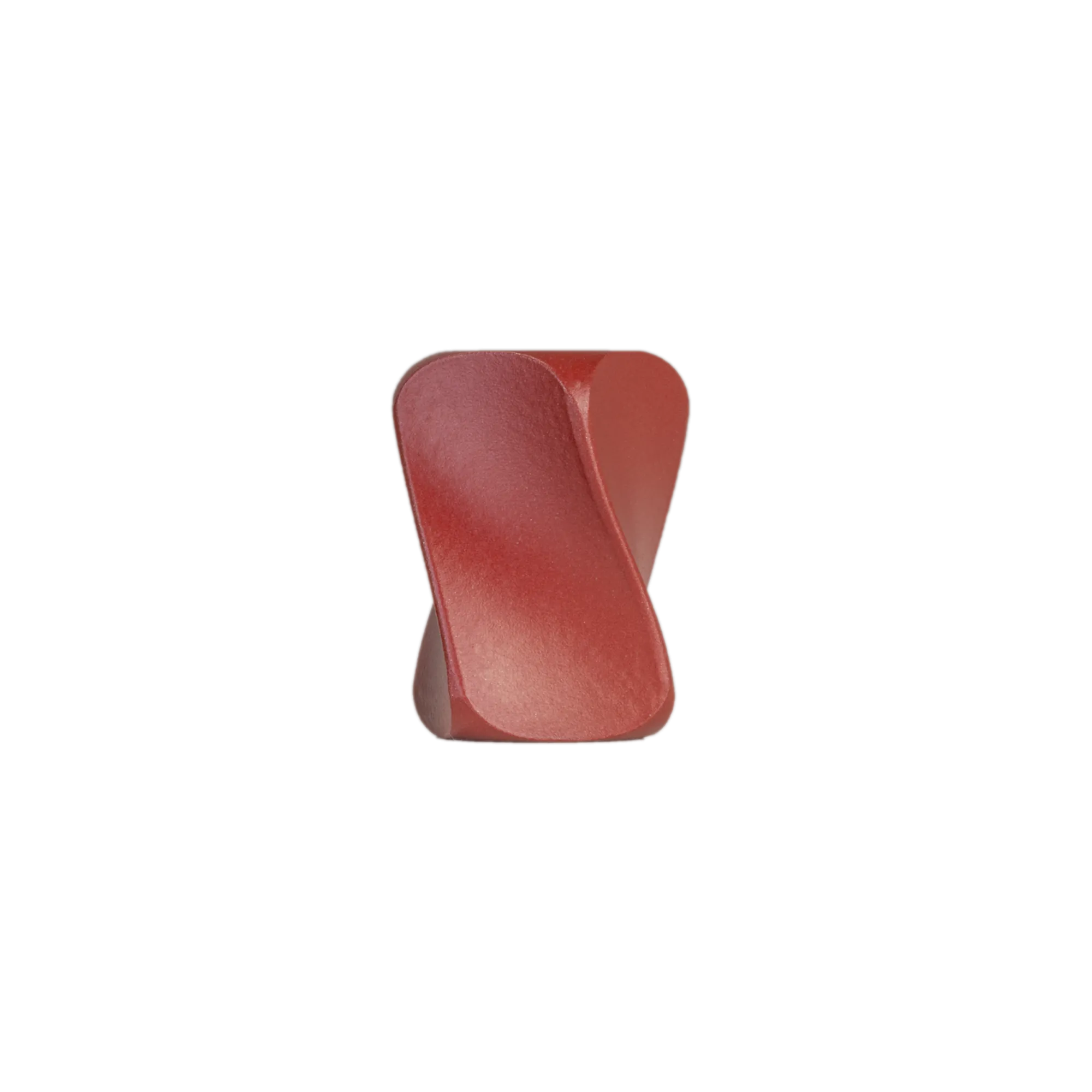 Ultraview UV Helix Knob™ in Red, ridged ergonomic knob for consistent thumb placement on archery thumb button releases