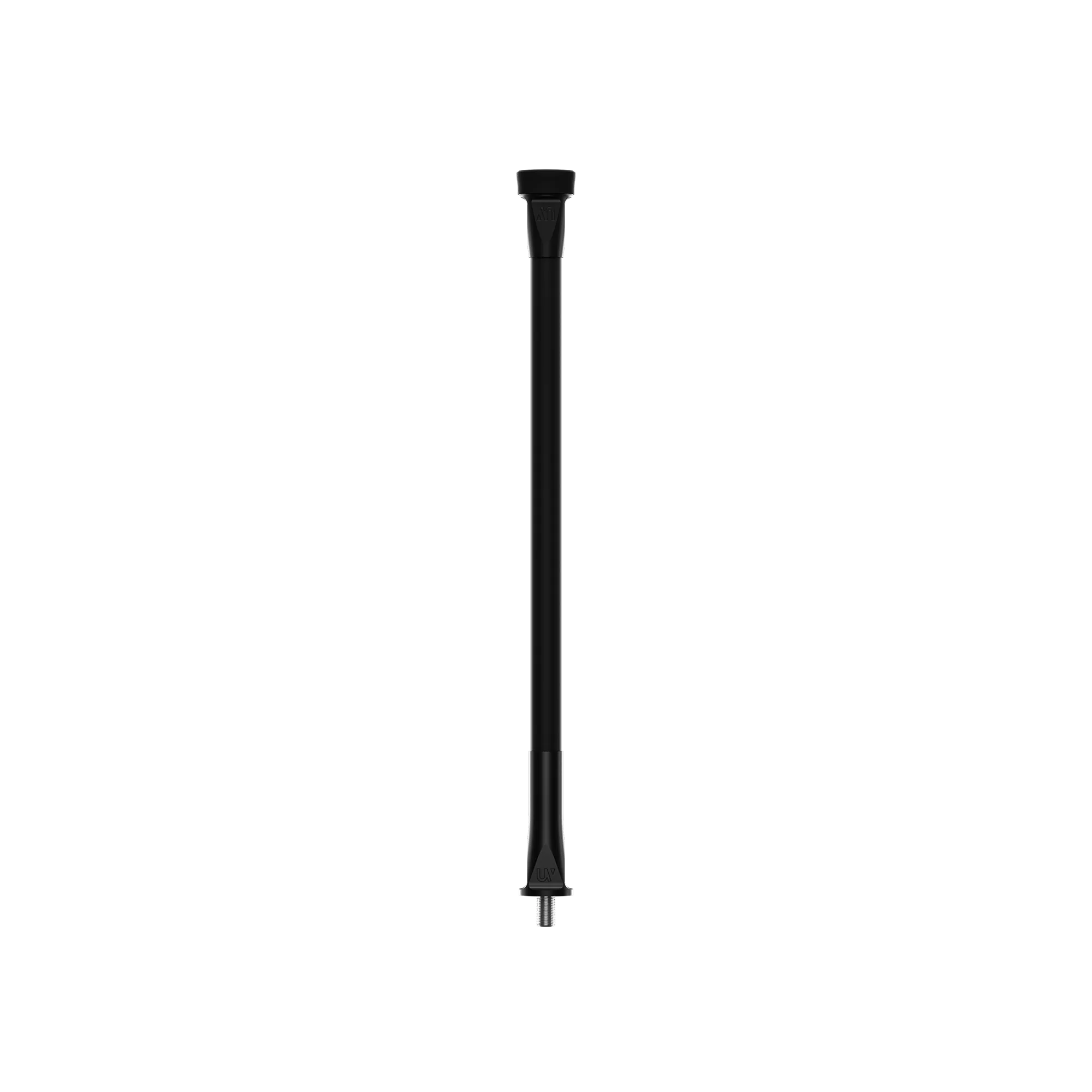 UV Hunting Stabilizer 12 inch Black carbon stabilizer bar with stainless steel mounting hardware for superior stability and reduced vibration
