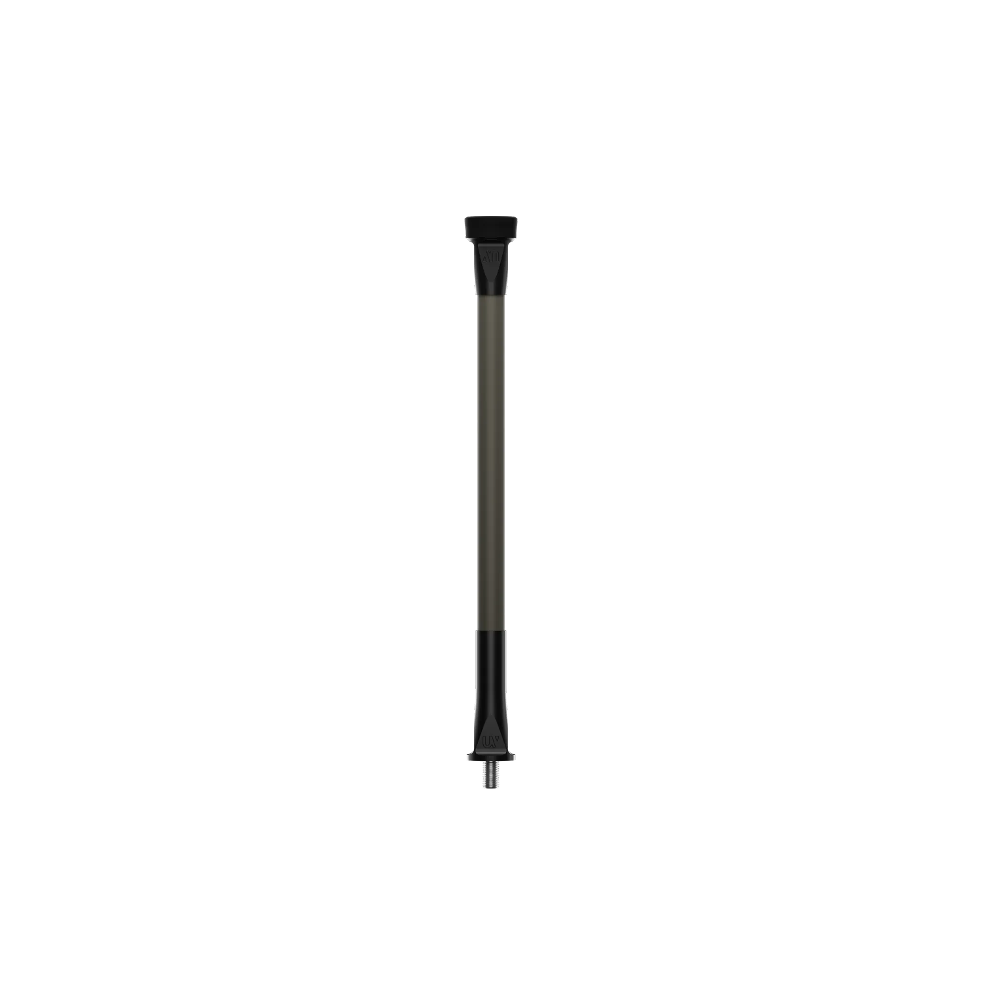 UV Hunting Stabilizer 10 inch OD Green carbon stabilizer bar with stainless steel mounting hardware offering balance stability and lightweight performance