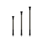 UV Hunting Stabilizers in OD Green 8 inch 10 inch and 12 inch sizes displayed side by side for comparison