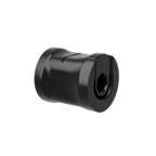 Ultraview UV Quick Disconnect 0 degree in black aluminum, front view of stabilizer quick release mount