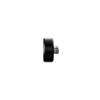Side view of Ultraview UV Quickweight™ 1oz stabilizer weight showing black PVD coating and stainless steel core
