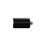 Side view of Ultraview UV Quickweight™ 4oz stabilizer weight showing black PVD coating and stainless steel core