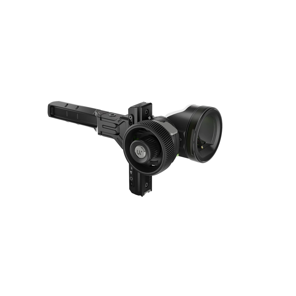 UV Slider 2 bridge lock mount angled view highlighting precision sight alignment and reliable bow mounting system