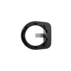 UV Slider 2 horizontal 3 pin cartridge with stacked illuminated aiming pins for adjustable archery accuracy