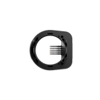 UV Slider 2 horizontal 5 pin cartridge with stacked illuminated aiming pins for adjustable archery accuracy