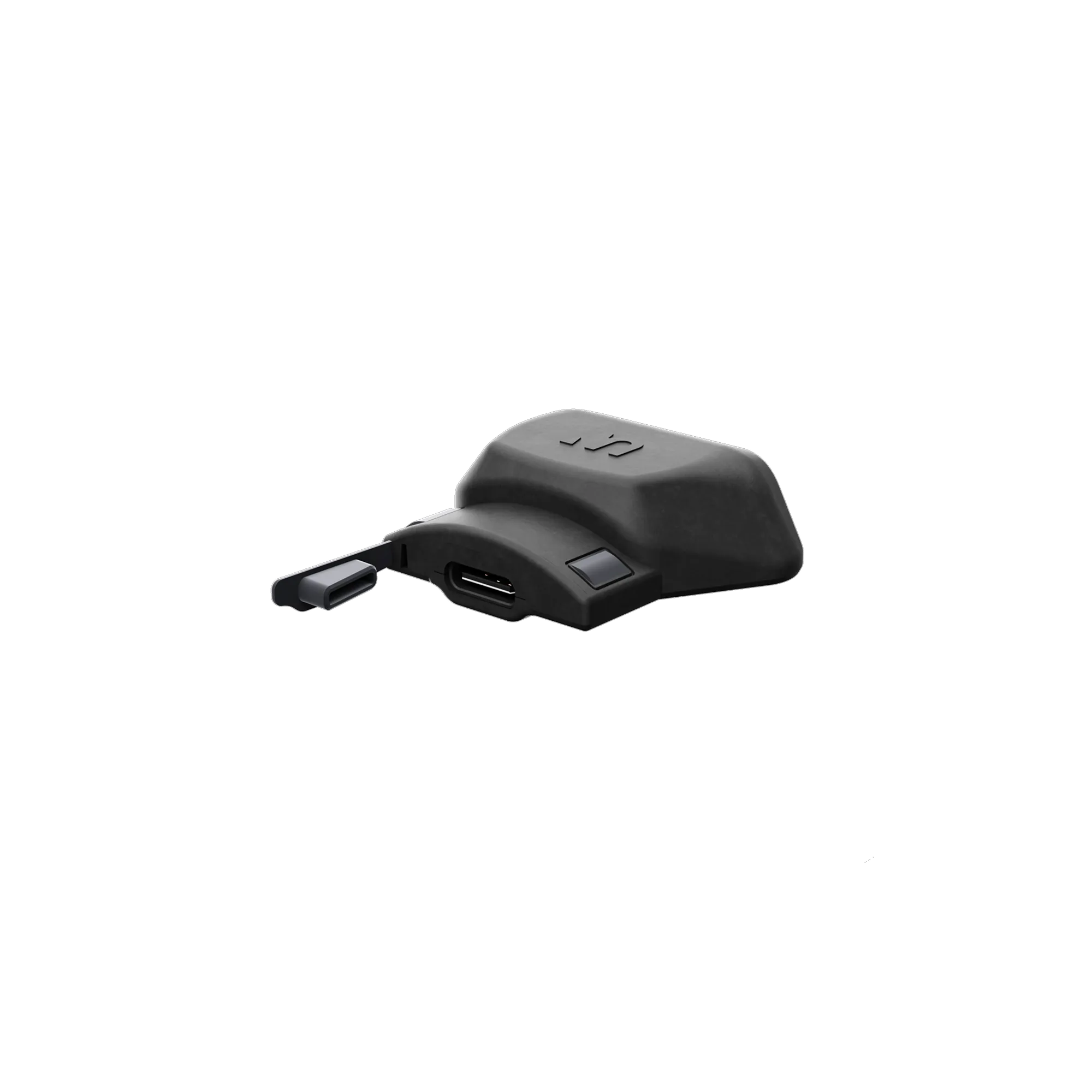 Angled view of UV Slider 2 Light Cartridge showing USB-C charging port and streamlined low-profile housing