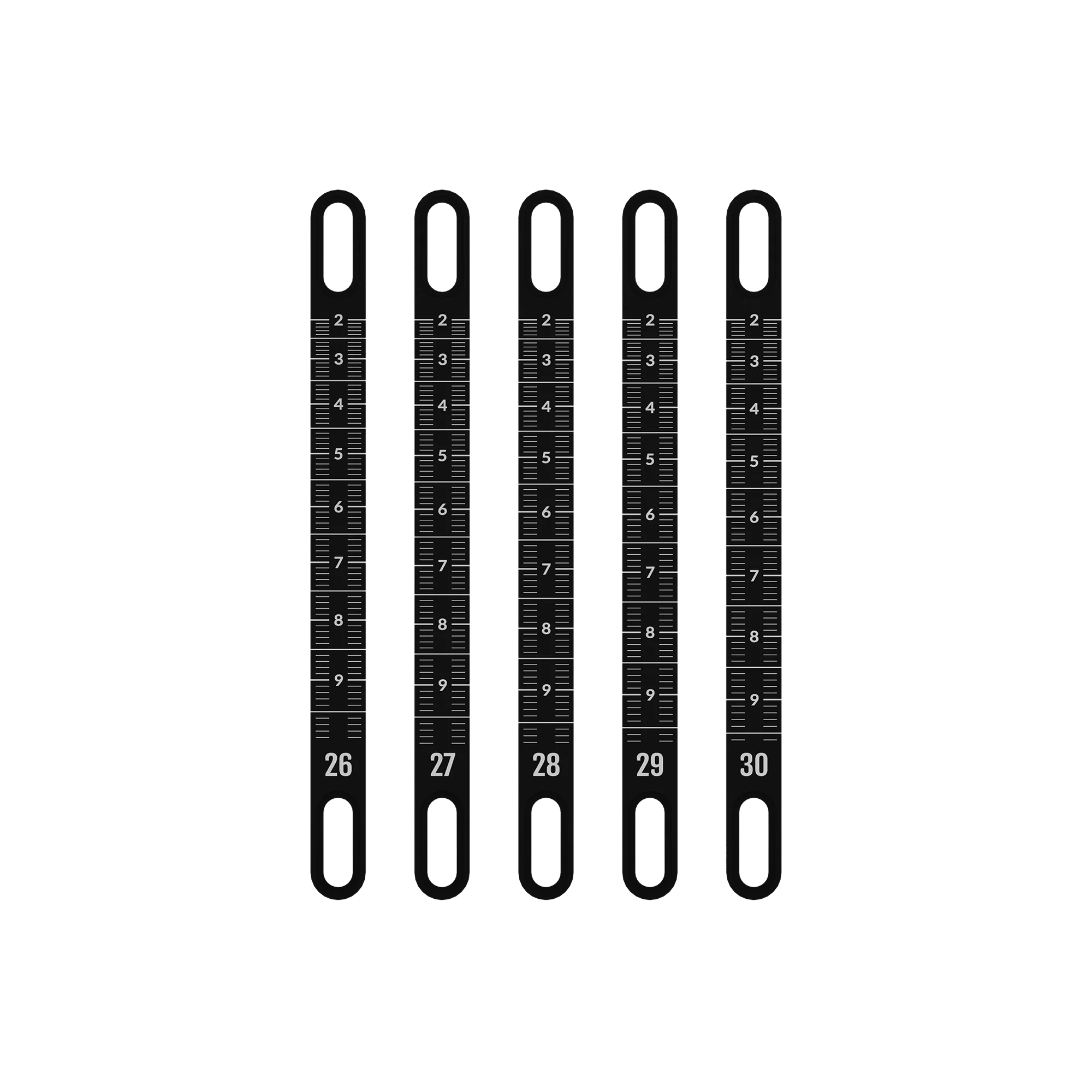 UV Slider 2 metal sight tapes #26 to #30 lightweight precision sight markers