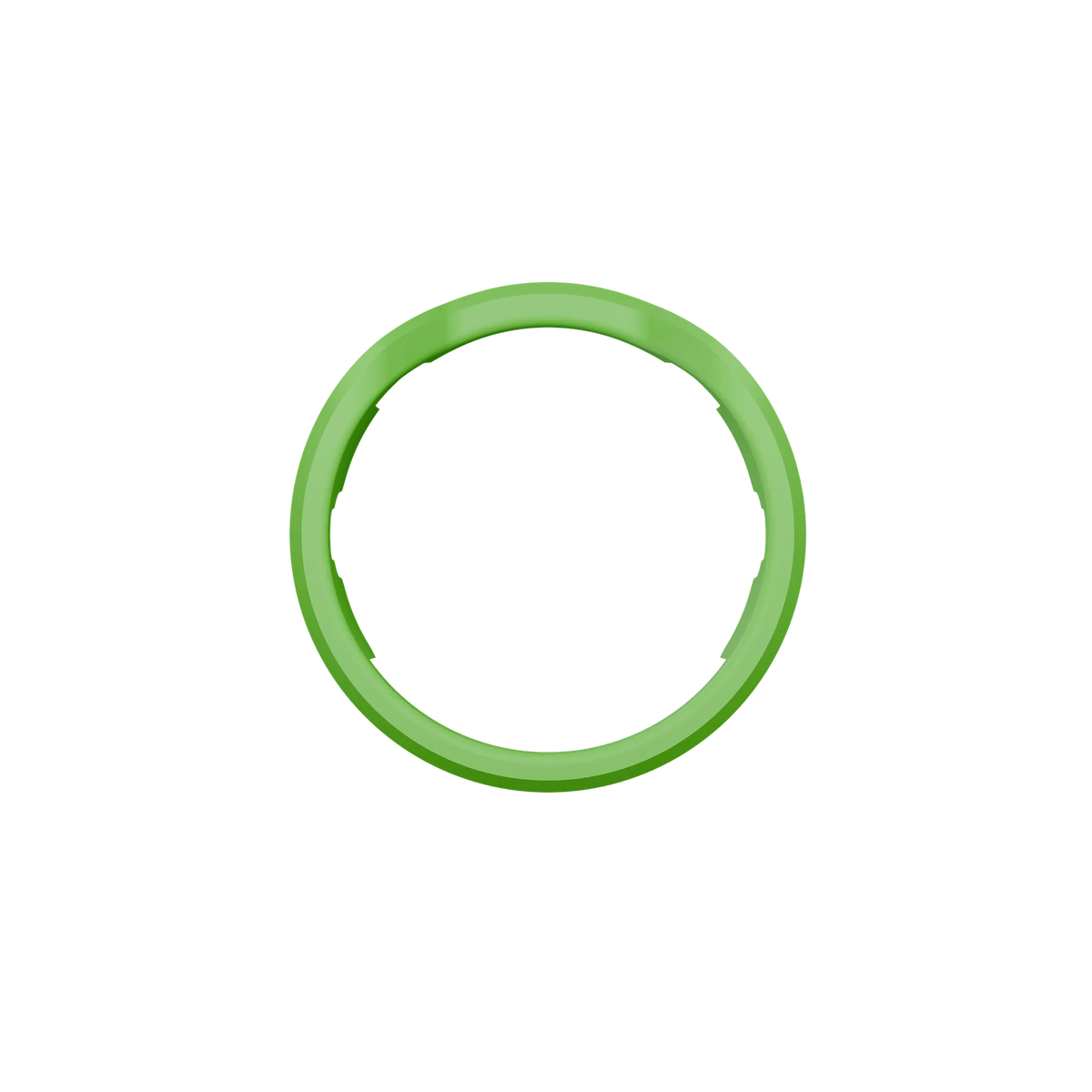UV Slider 2 No-Light Viz Ring in green color for customizable archery sight picture