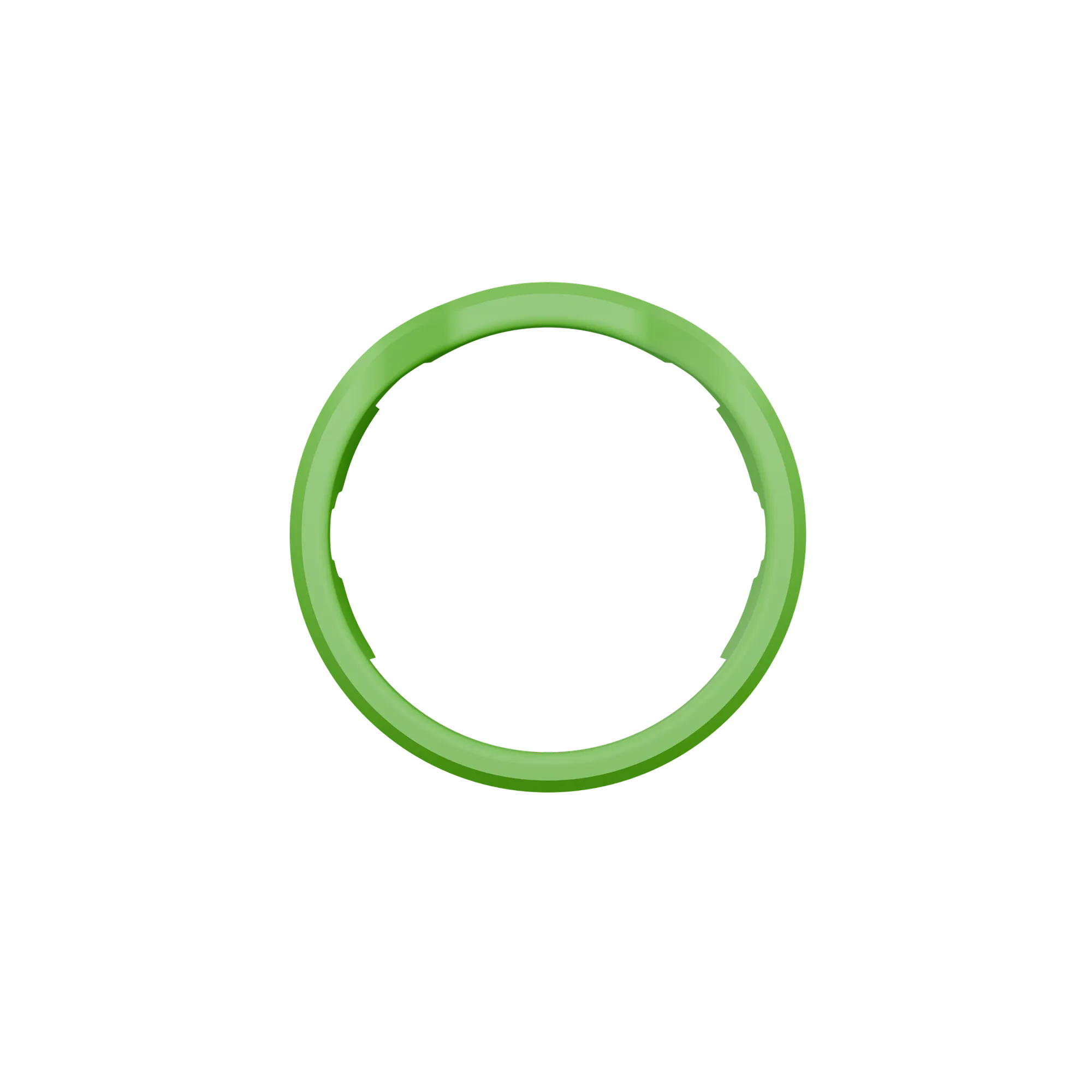 UV Slider 2 No-Light Viz Ring in green color for customizable archery sight picture