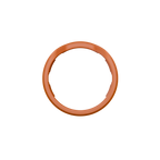 UV Slider 2 No-Light Viz Ring in orange color for customizable archery sight picture