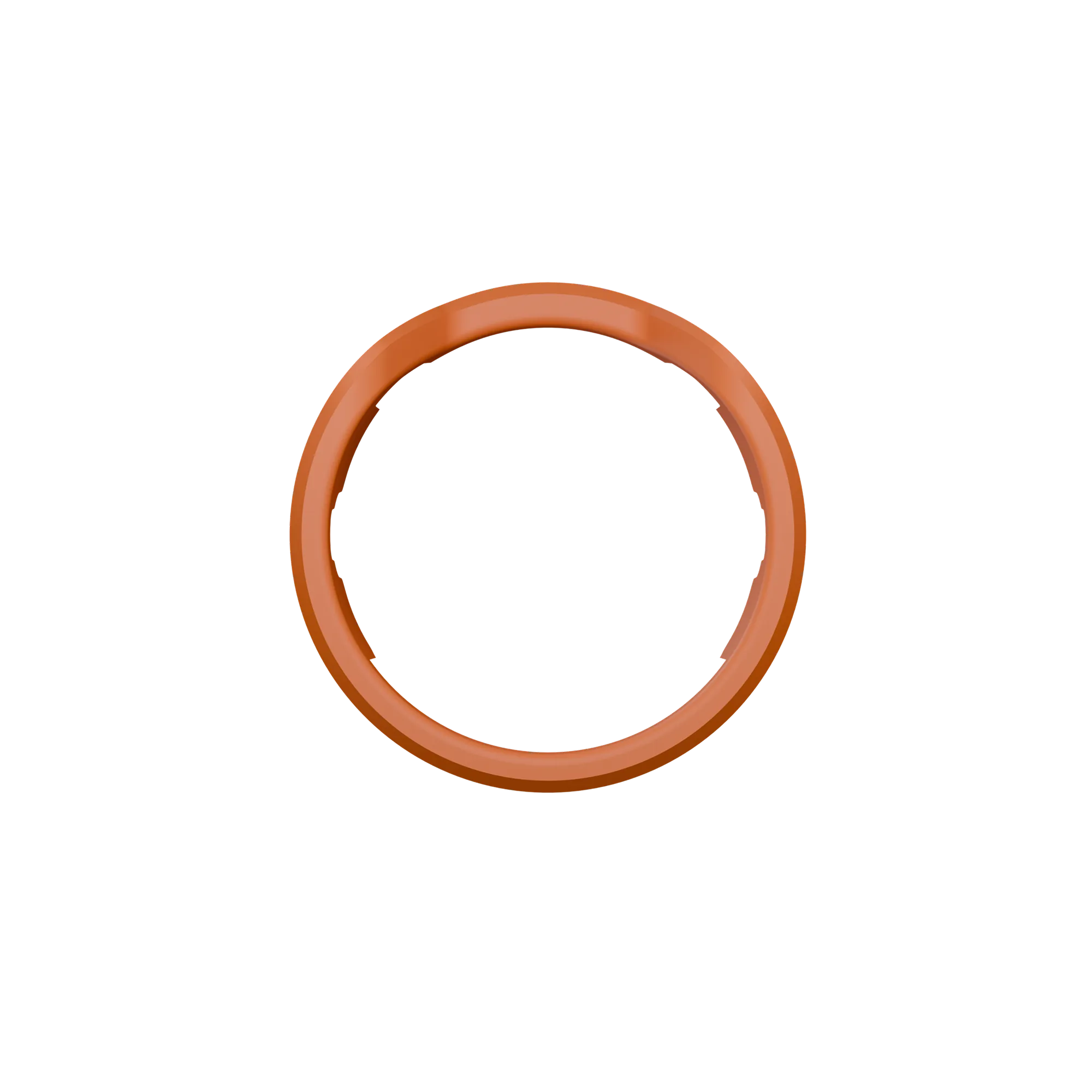 UV Slider 2 No-Light Viz Ring in orange color for customizable archery sight picture