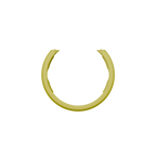 UV Slider 2 Viz Ring in yellow, front view, customizable color ring for UV Slider 2 sight