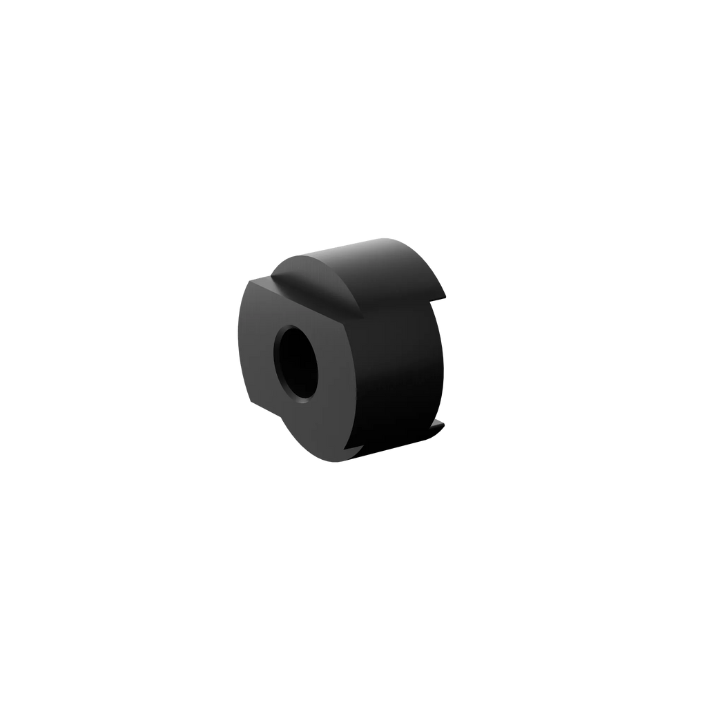 UV Slider™ 2 Windage Spacer, black polymer component providing 0.25-inch additional windage adjustment for precise archery sight alignment.