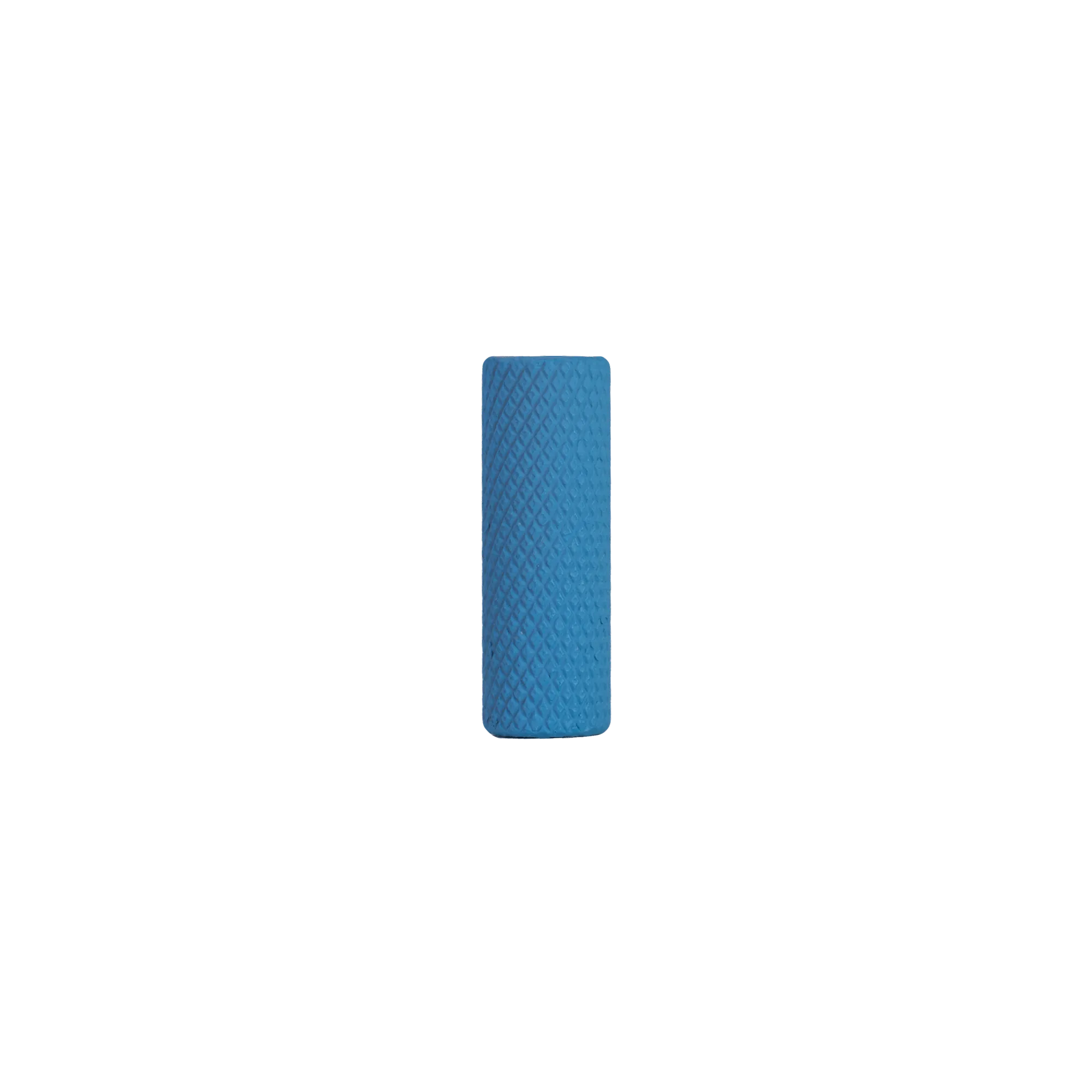 Ultraview UV Thumb Peg™ in Blue with aggressive knurling and through-hole design for secure grip on archery releases