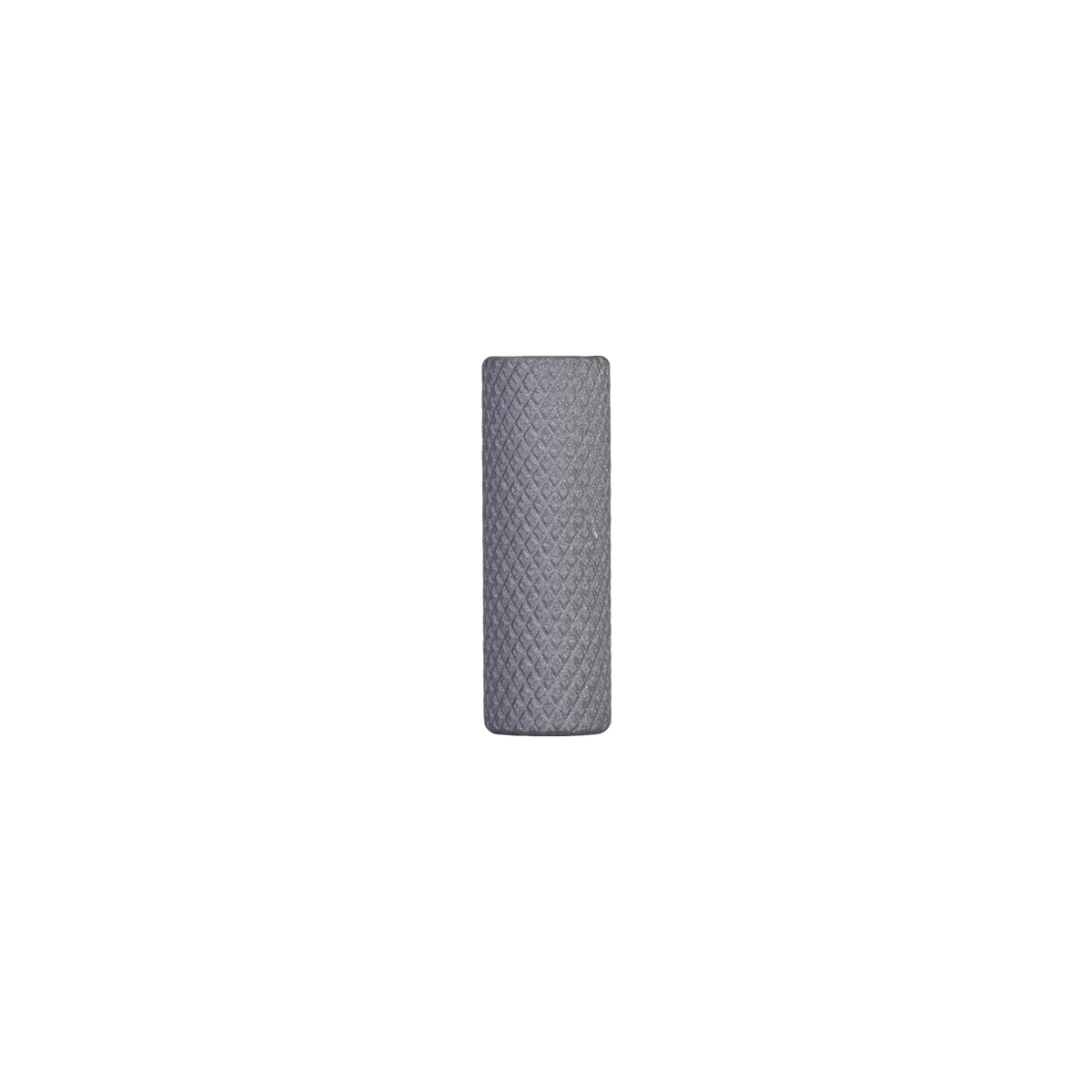 Ultraview UV Thumb Peg™ in Carbon Gray with aggressive knurling and through-hole design for secure grip on archery releases