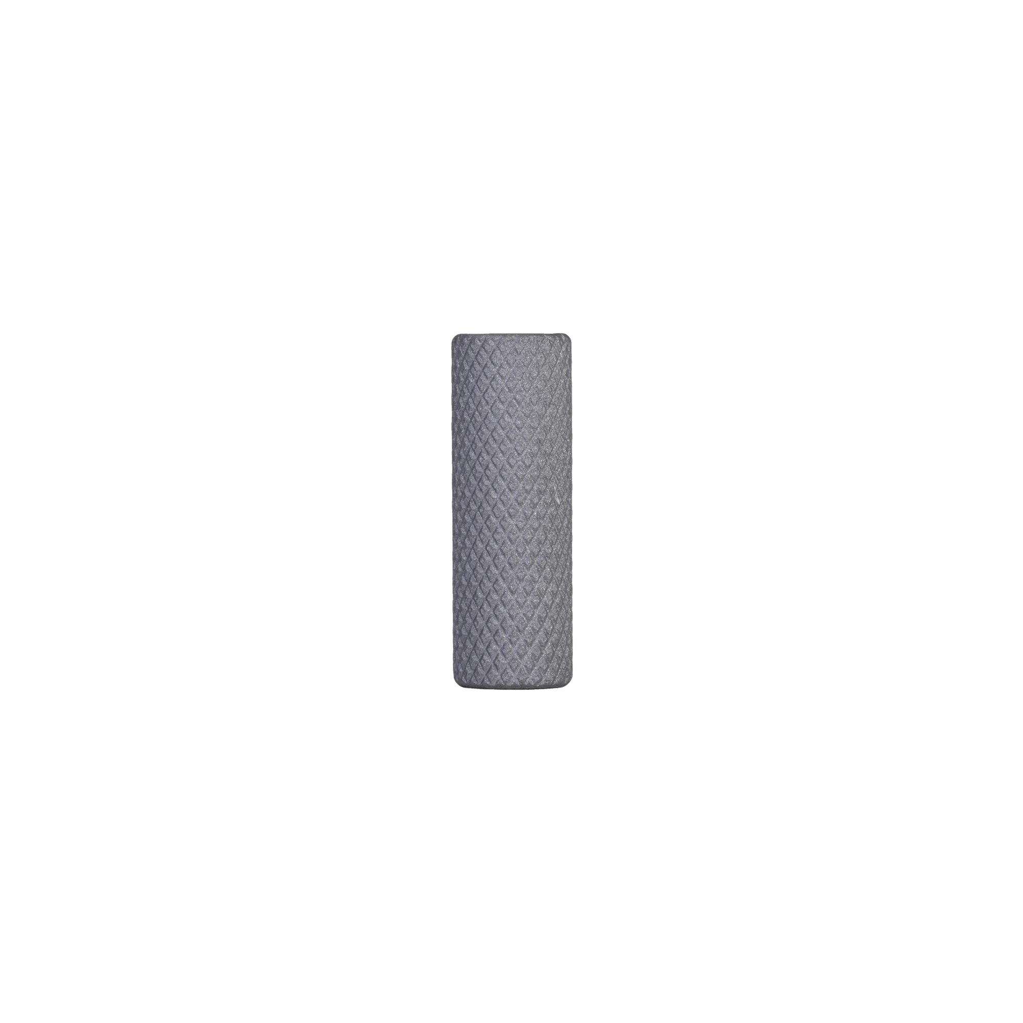 Ultraview UV Thumb Peg™ in Carbon Gray with aggressive knurling and through-hole design for secure grip on archery releases