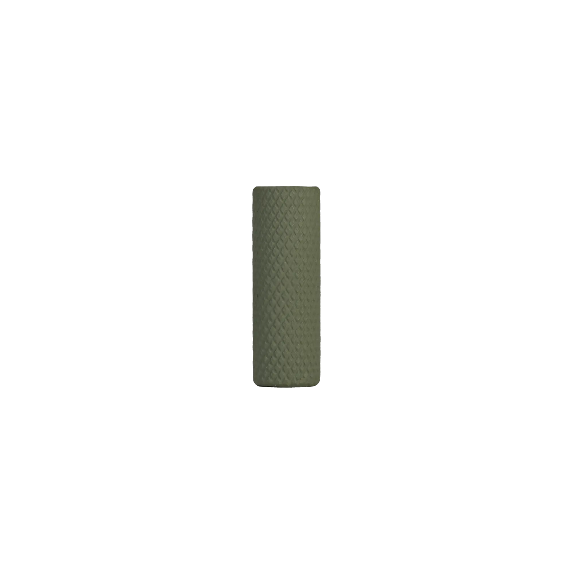 Ultraview UV Thumb Peg™ in OD Green with aggressive knurling and through-hole design for secure grip on archery releases