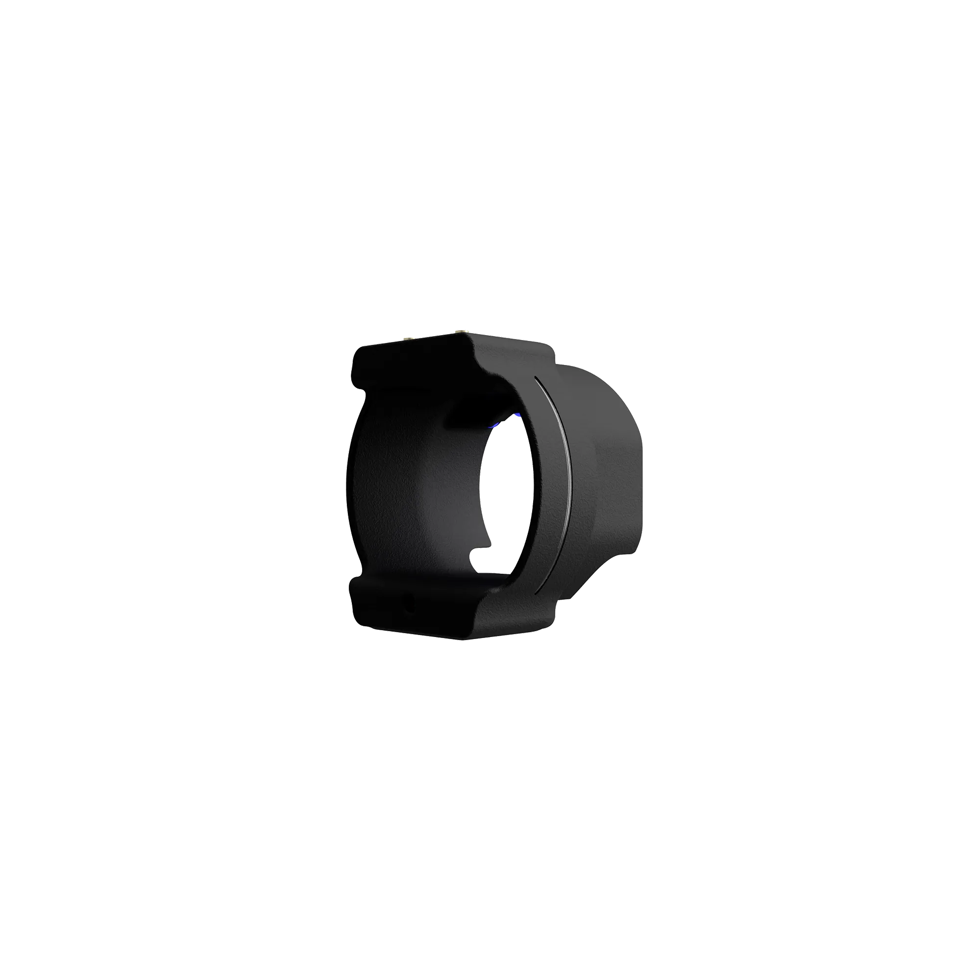 UV3™ Light Cartridge front angled view showing illuminated blue LEDs for optimal brightness in archery scopes