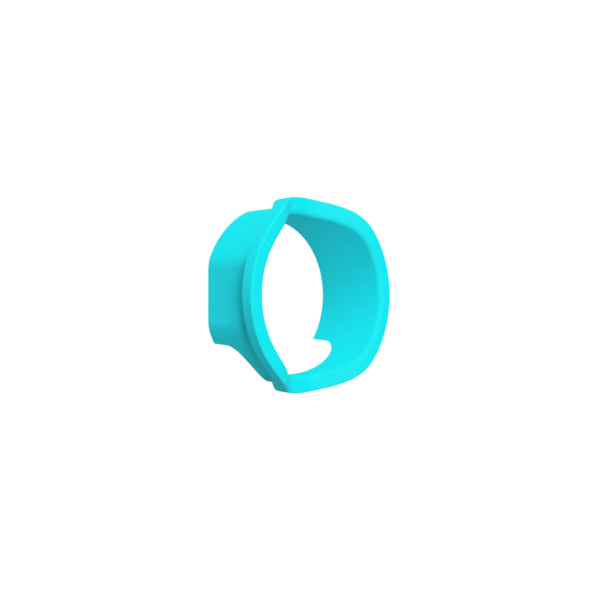 UV3™ No-Light Cap in teal, lightweight design for UV3 scope compliance with local laws