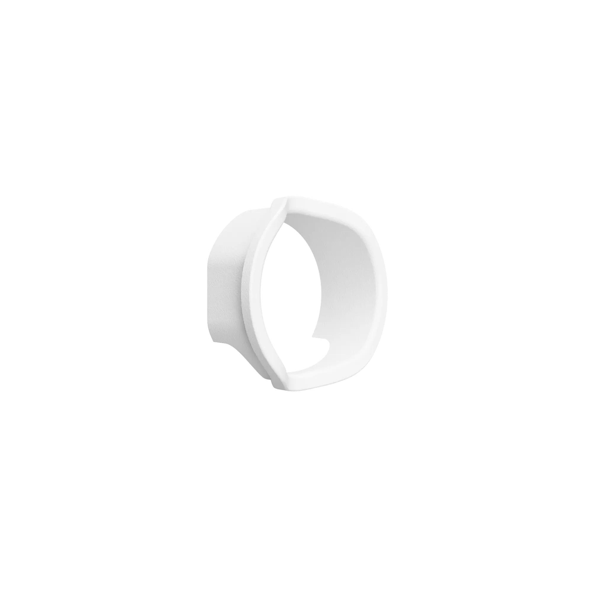 UV3™ No-Light Cap in white, lightweight design for UV3 scope compliance with local laws