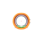 UV3XL™ No-Light Cap installed on UV3XL™ scope, orange color, compliant with local laws