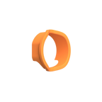 UV3XL™ No-Light Cap in orange, lightweight design for UV3XL™ scope compliance with local laws