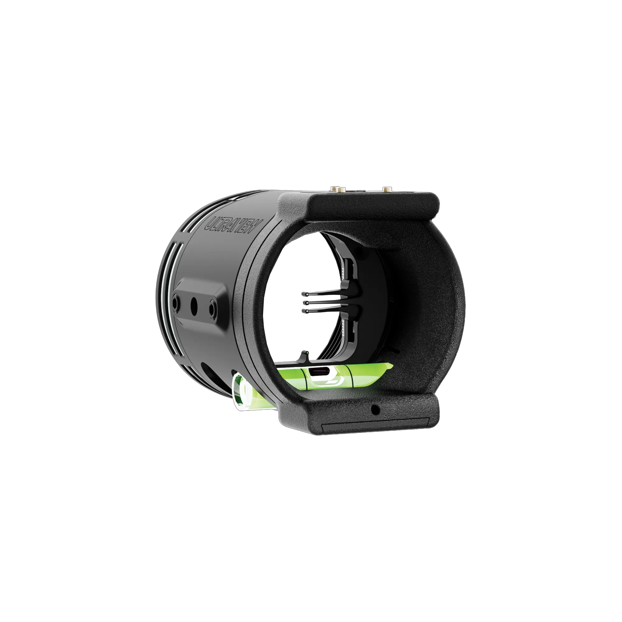 UV3XL™ SE archery scope with installed light cartridge for maximum pin brightness and visibility